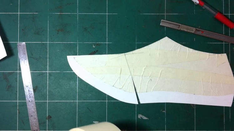 How to make shoes:Tip: Springing a basic pattern of shoes