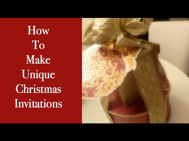 How To Make Unique Invitations