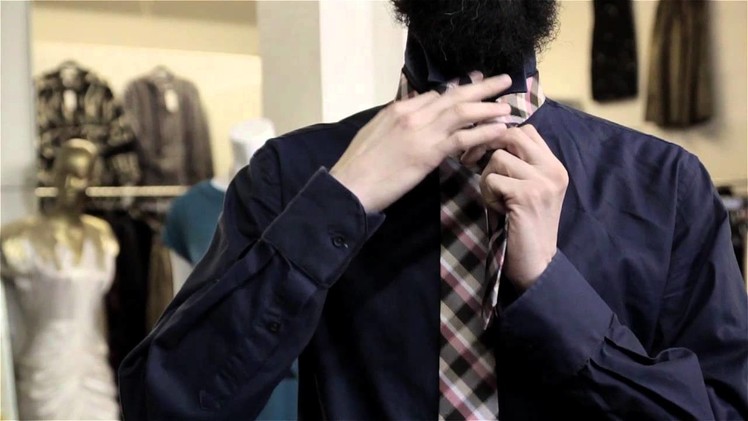 How to Tie a Tie in a Large, Poofy Knot : Scarves, Bow Ties & More