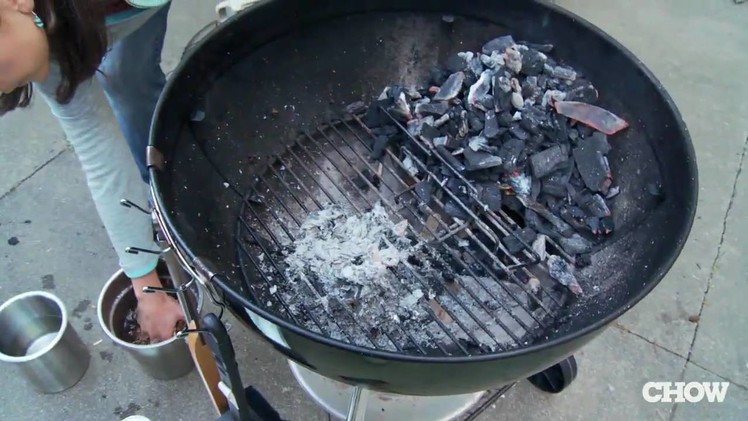 How to Turn Your Charcoal Grill into a Smoker - CHOW Tip