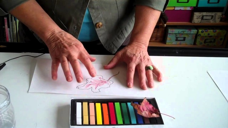 How to Use Chalk Pastels to Add Color to a Drawing
