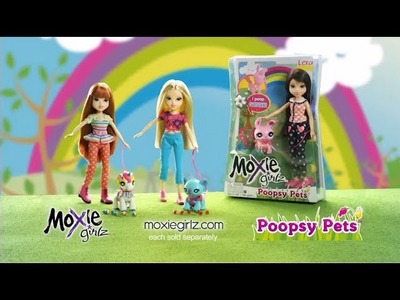 Moxie Girlz Poopsy Pets Commercial