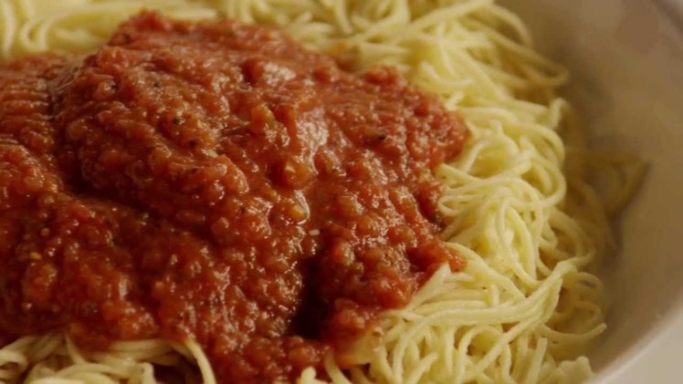 Pasta Recipes - How to Make Quick Spaghetti Sauce