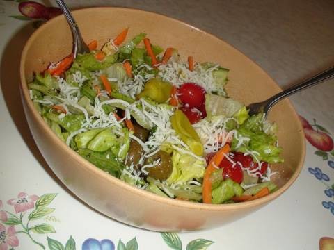 Quick Italian Salad - Garden Salad Video Recipe by Bhavna