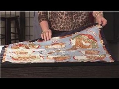 Scarves : How to Fold a Square Scarf