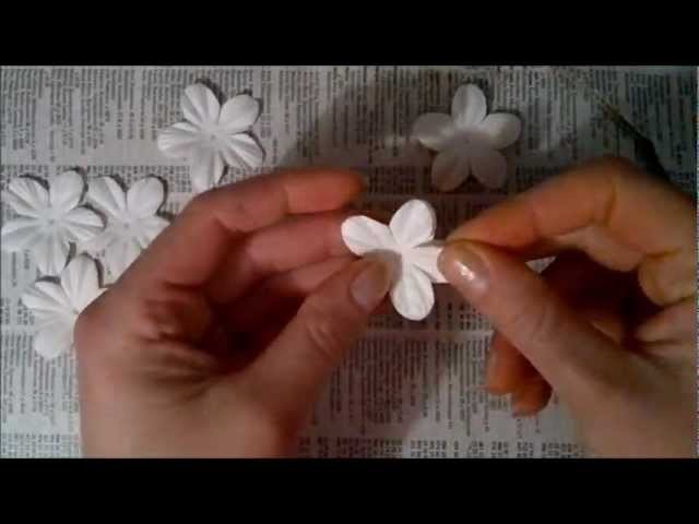 Steampunk flower tutorial using Iamroses 5 petal flowers P20