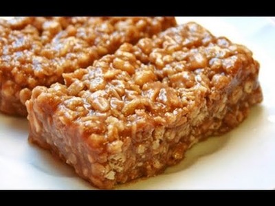 The Best Homemade Peanut Butter Oatmeal Protein Bars for Gaining Muscle & Losing Fat