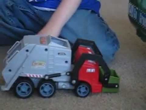 Trash Truck Garbage Toy Waste Management Tonka Titan Recycle - Collection