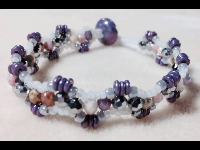 (Tutorial) Crystal Wave Bracelet (Video 65)