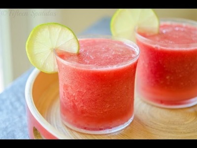Watermelon Slushies Recipe: Frozen Summer Drink Idea