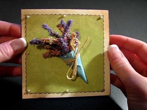 Card using Flower Soft