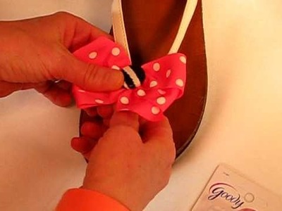 Connecting Button Bows to "YOUR TOES"