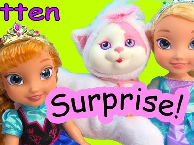 Disney Frozen Queen Elsa & Princess Anna Toddler Kitty Surprise Baby Kitten Mystery Toy Cookieswirlc