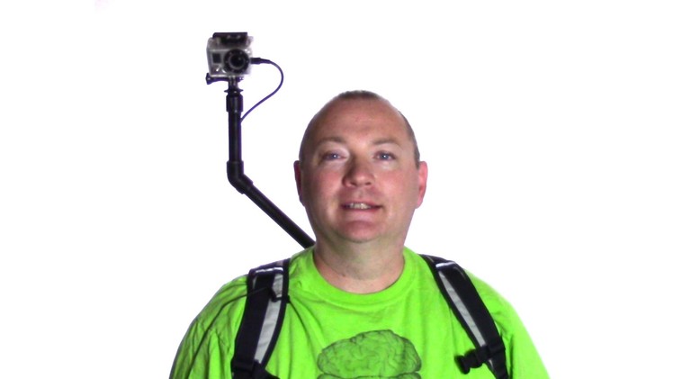 DIY Over the Shoulder GoPro Camera Rig