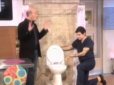 Dr. Oz on washing one's behind