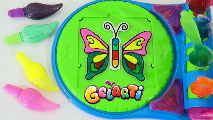 Gelarti Butterfly World Designer Studio Playset | Design Your Own Colorful Butterfly Stickers!