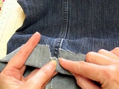 Hemming Jeans The Easy Way!!