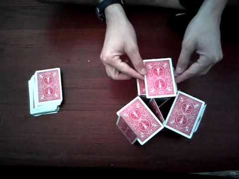 How to build a awesome and easy house of cards
