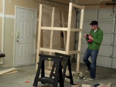 How to Build a Garage Cabinet in Under 2 Minutes
