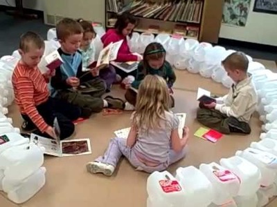 How to Build a Milk Jug Igloo - Midland Christian School