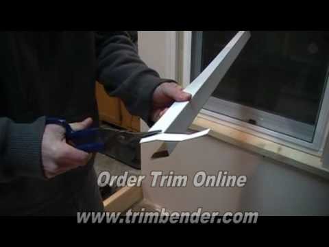 How to cover a window sill