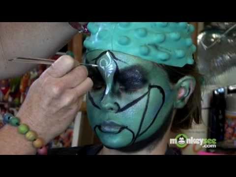 How to Face Paint a Galactic Alien