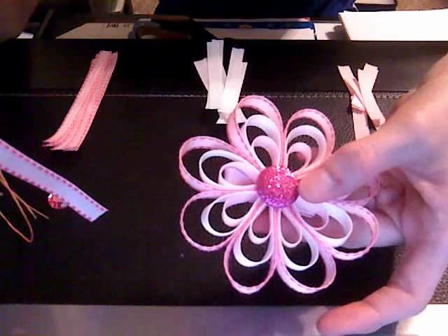 HOW TO: Make a Loopy Flower Bow Tutorial by Just Add A Bow