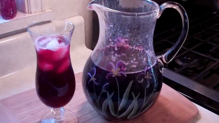 How To Make A Spiced Sorrel Drink From The Caribbean.
