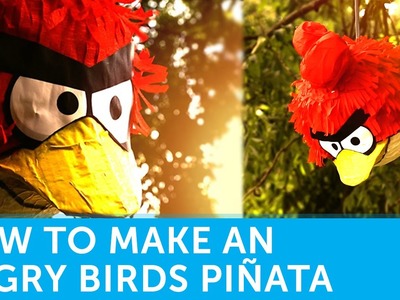 How To Make An Angry Birds Piñata | Paper Mache Tutorial By Solopress