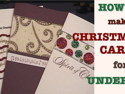 HOW TO: Make Christmas Cards for Under $1