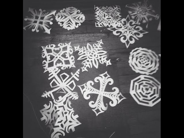 How to Make Cool Paper Snowflakes