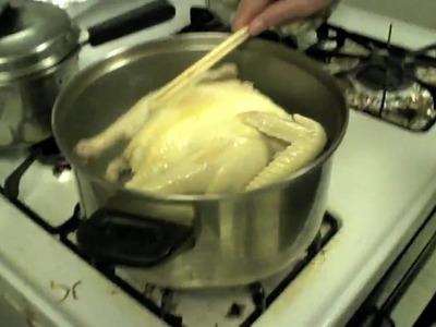 How to Make Hainan Chicken AKA Chicken Rice