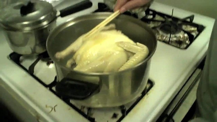 How to Make Hainan Chicken AKA Chicken Rice