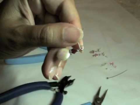 How to Make Jewelry: How to Make Two Pairs of Simple Earrings - Part I