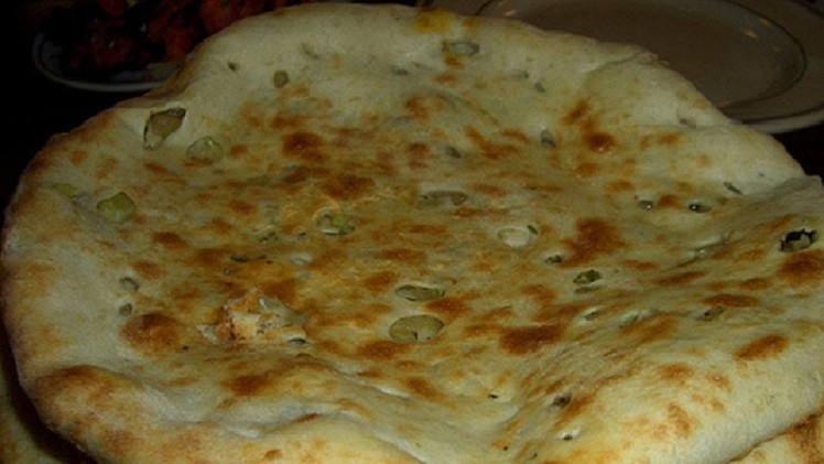 How to make KULCHA Recipe Video - Indian flat bread recipe by Bhavna