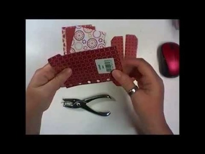 How to Make Laminated Dividers for Your Pocket Filofax - #VEDA Day 6