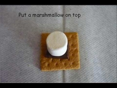 How to make S'mores in the microwave!