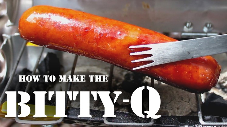 How To Make The Bitty-Q - (A Drink-Can BBQ)