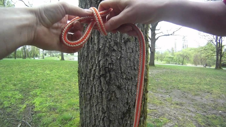How to tie a Slipknot | Arborist knot tying