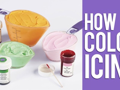 Learn How To Color Buttercream Icing