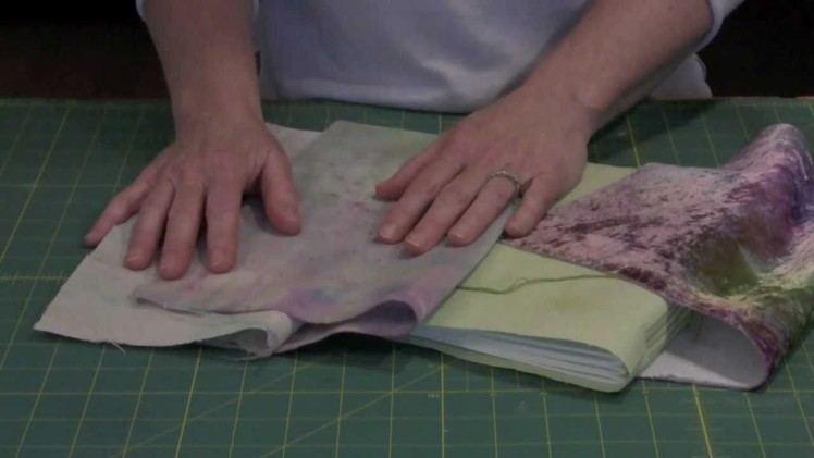 Making A Fabric Covered Book by Joggles.com