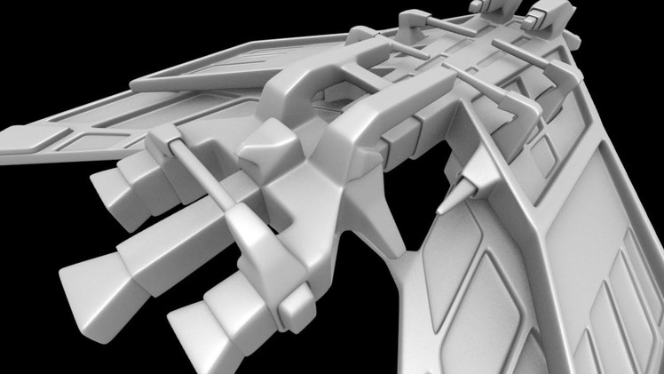 Modeling A Spaceship In Blender Part 1