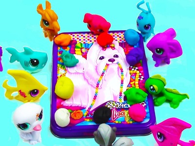 My Little Pony Twilight Sparkle's Art Class Littlest Pet Shop Play Doh MLP Video Play