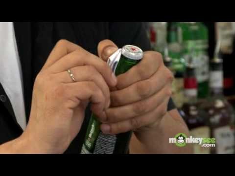 Open a Beer Bottle Using Paper