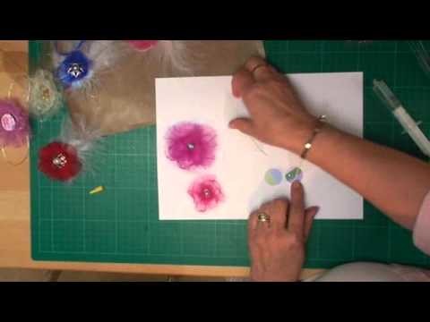 Organza Flowers (card-making-magic.com)