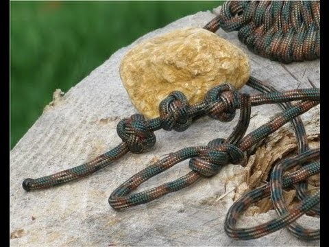 Paracordist's how to tie a celtic button knot (Single strand Turks Head stopper knot)