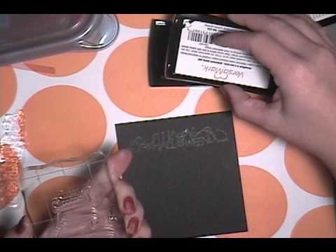 (Part 4 of 4) Oct 31st, Lulu's card - Black Cat Scraps