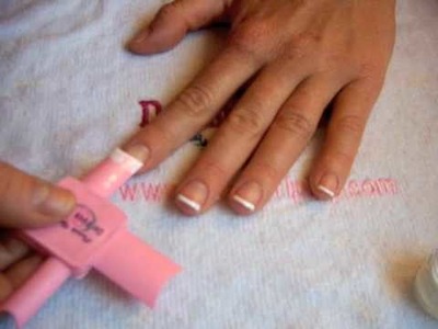 ♥ Perfect French Tips with this Tool ♥  Tutorial "Happy Dipping 101" ♥