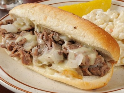 Philly Cheese Steak Recipe -- The Frugal Chef