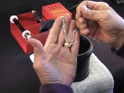 Scott's Knots:  Finishing a Sterling Silver Bracelet